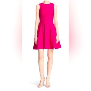 Come on Barbie, let’s go party HAUTE PINK Ted Baker  Knit Fit & Flare Dress, 5/L